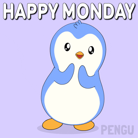Monday Morning Penguin GIF by Pudgy Penguins
