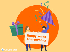 Happy Work Anniversary GIFs